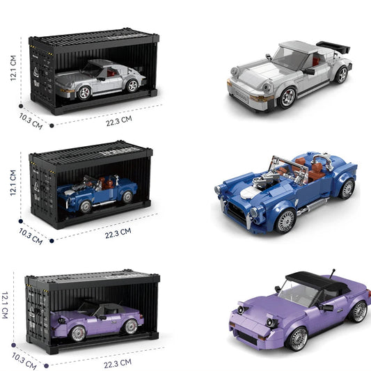 Kultowe Auta w Kontenerach Wystawowych